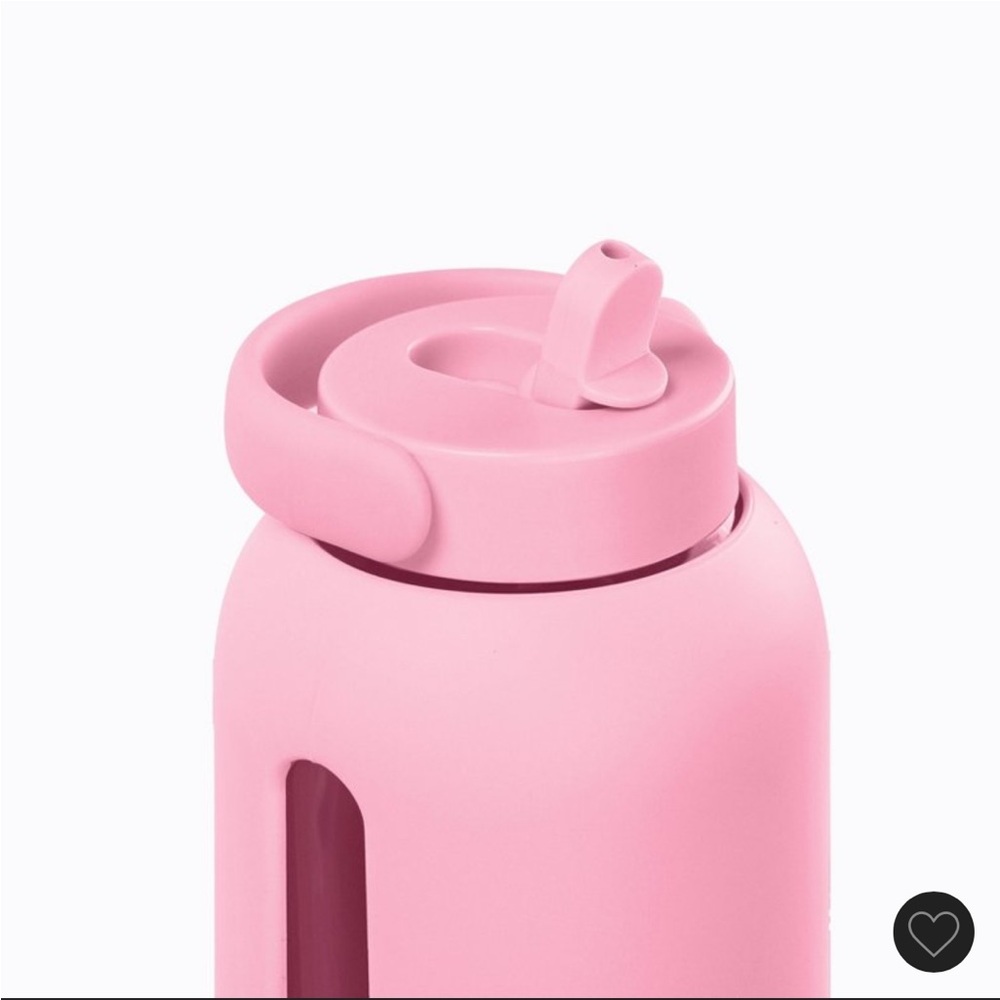 BINK NWT Pink Silicone Water Bottle with Handle 27 oz - Picture 4 of 4